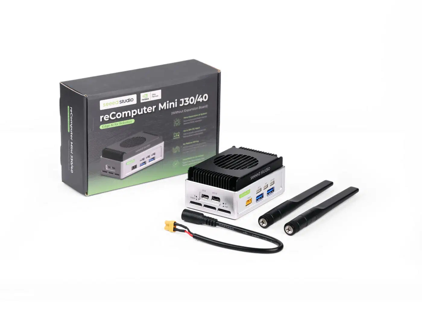 Seeed Studio reComputer Mini J4012 - Intelligent Edge AI Computer with NVIDIA Jetson Orin NX 16GB