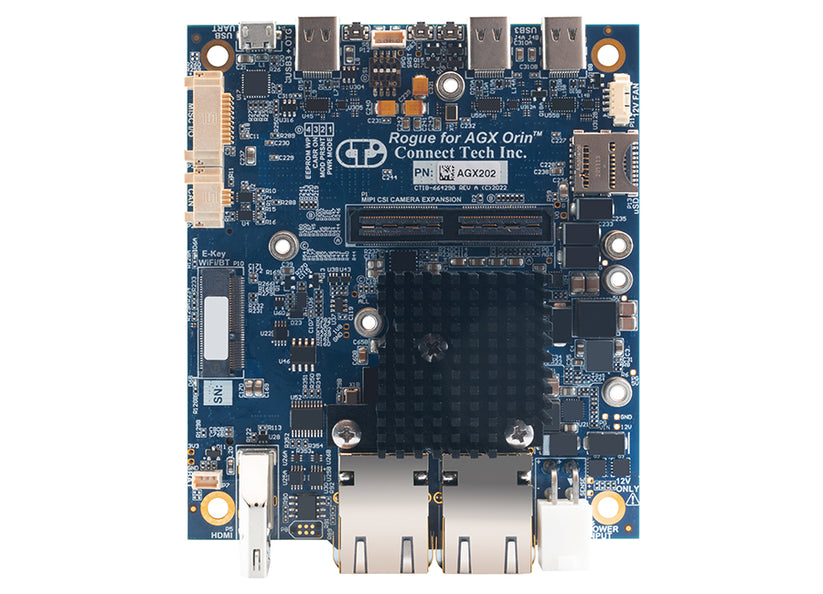 Connect Tech AGX202 Rogue Carrier Board for NVIDIA® Jetson AGX Orin ...