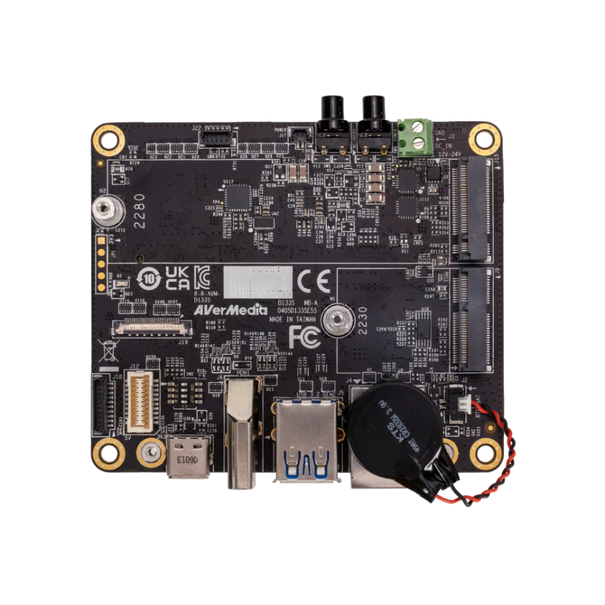AVerMedia D133S Carrier Board for NVIDIA Jetson AGX Orin NX & AGX Orin Nano